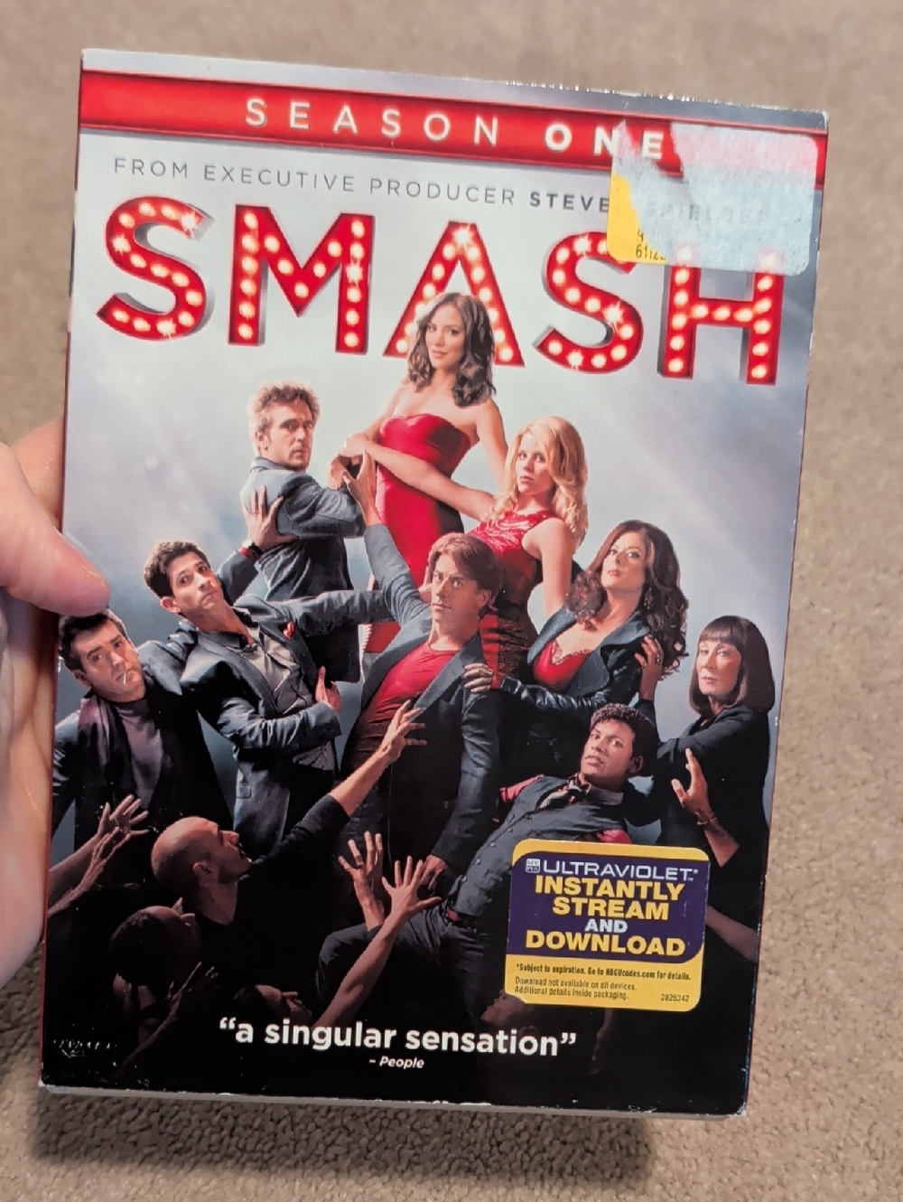 💚 2/$20 SMASH Season One DVD - Musical TV Show